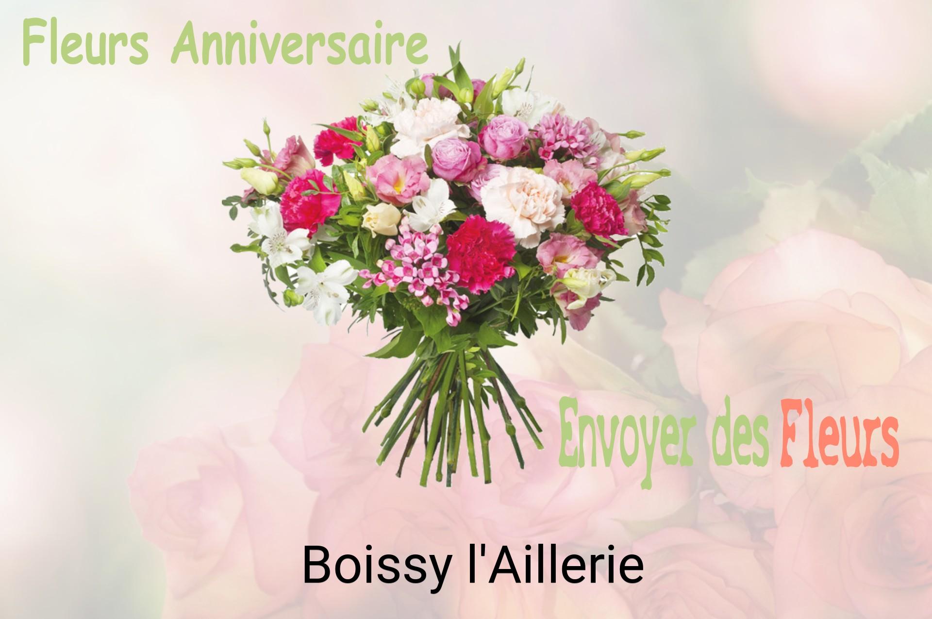 Bouquet de fleurs d’anniversaire livré à Boissy-l'Aillerie